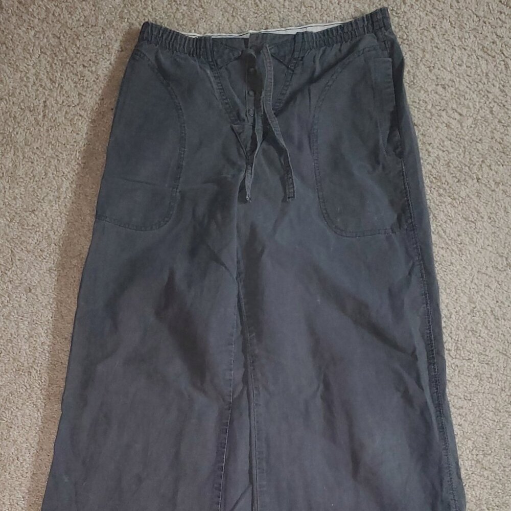 Vintage 70's - A. SMILE INC. Mid Wasted Flared Jeans W32 X L29 Grey